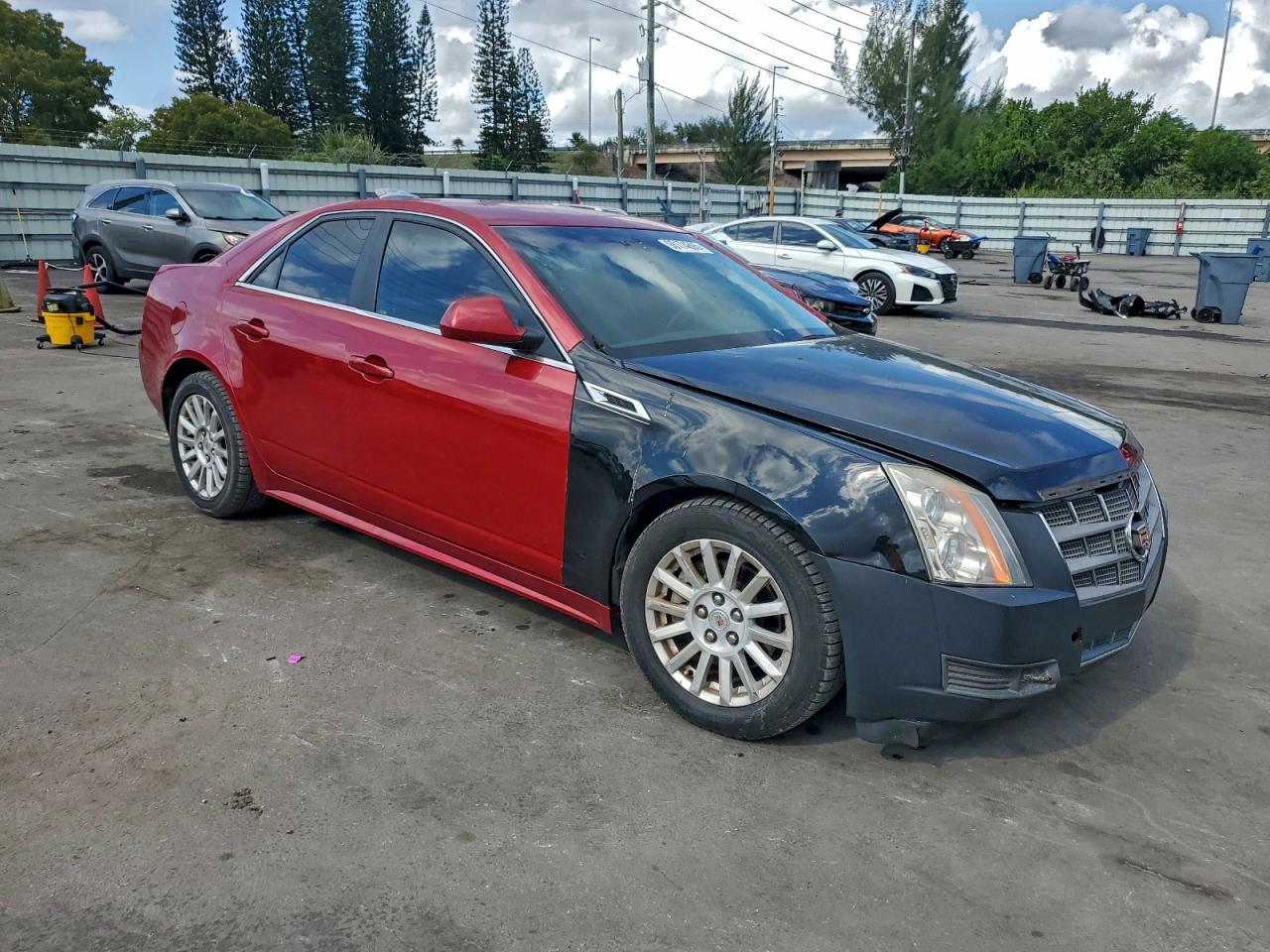 2011 Cadillac Cts Red vin: 1G6DA5EY8B0161289