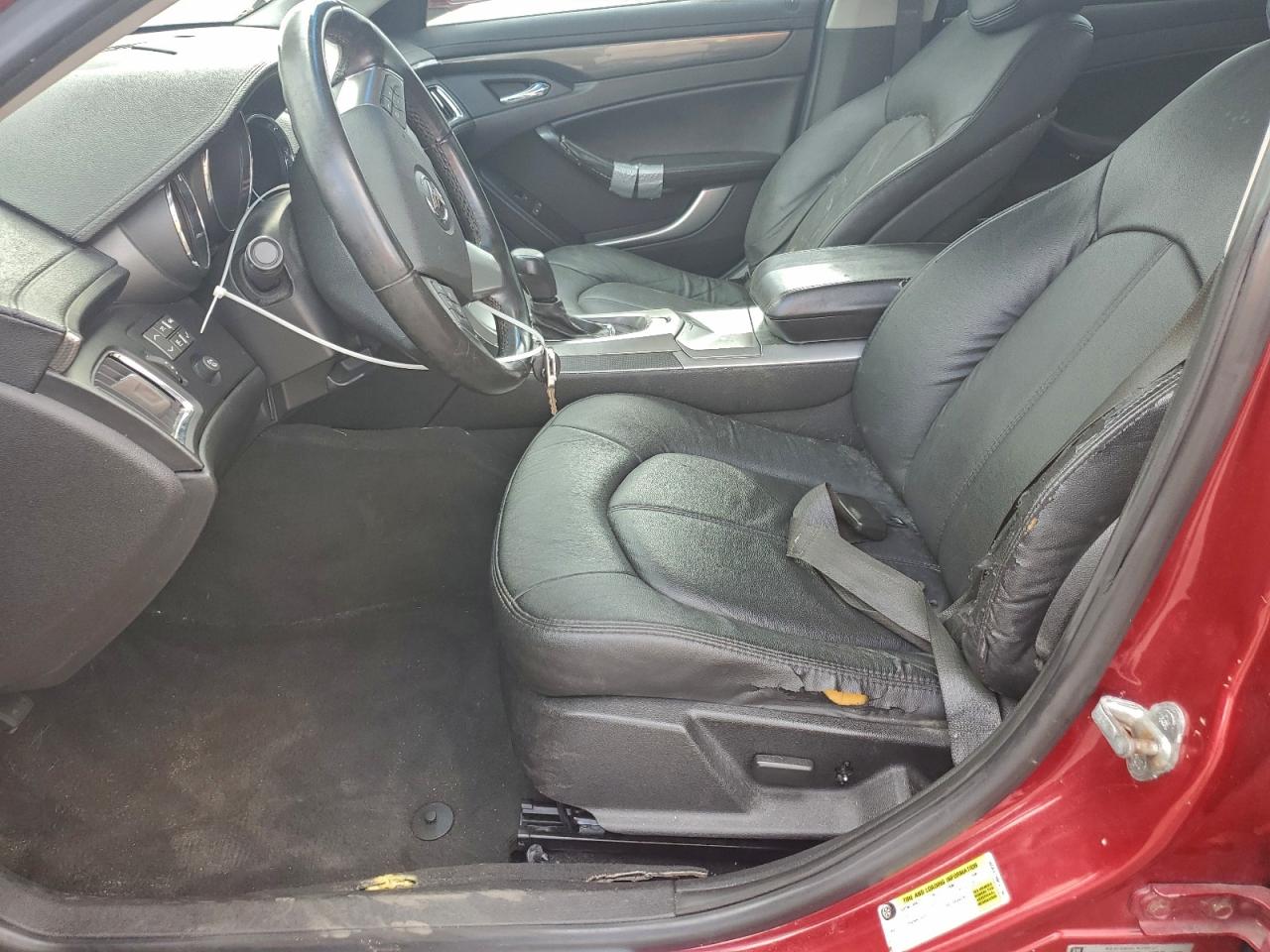 2011 Cadillac Cts Red vin: 1G6DA5EY8B0161289