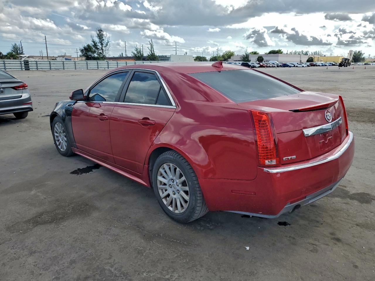 2011 Cadillac Cts Red vin: 1G6DA5EY8B0161289
