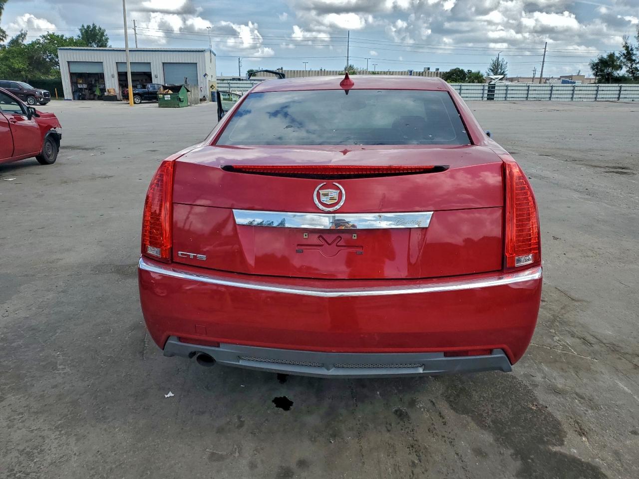 2011 Cadillac Cts Red vin: 1G6DA5EY8B0161289