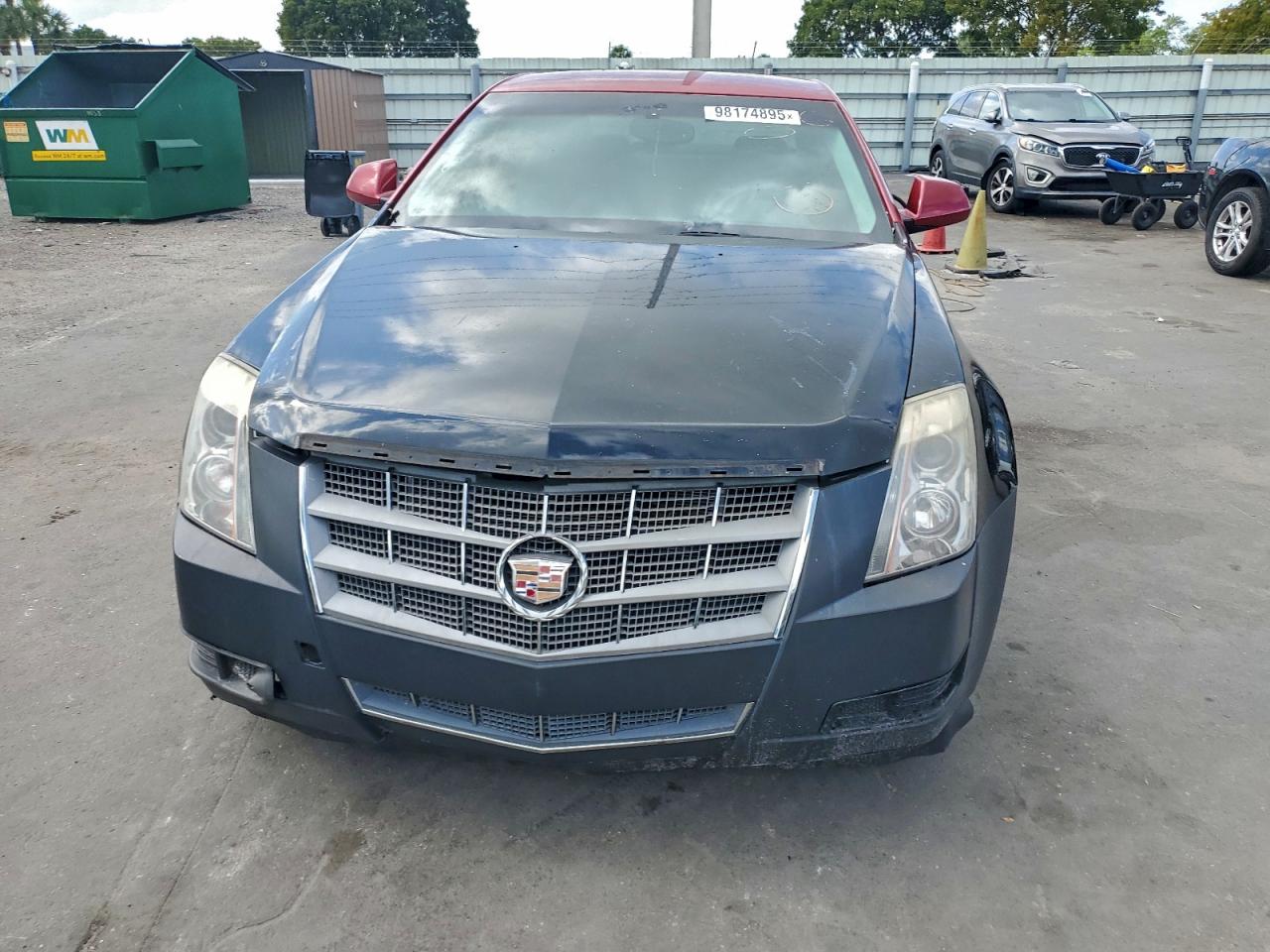2011 Cadillac Cts Red vin: 1G6DA5EY8B0161289