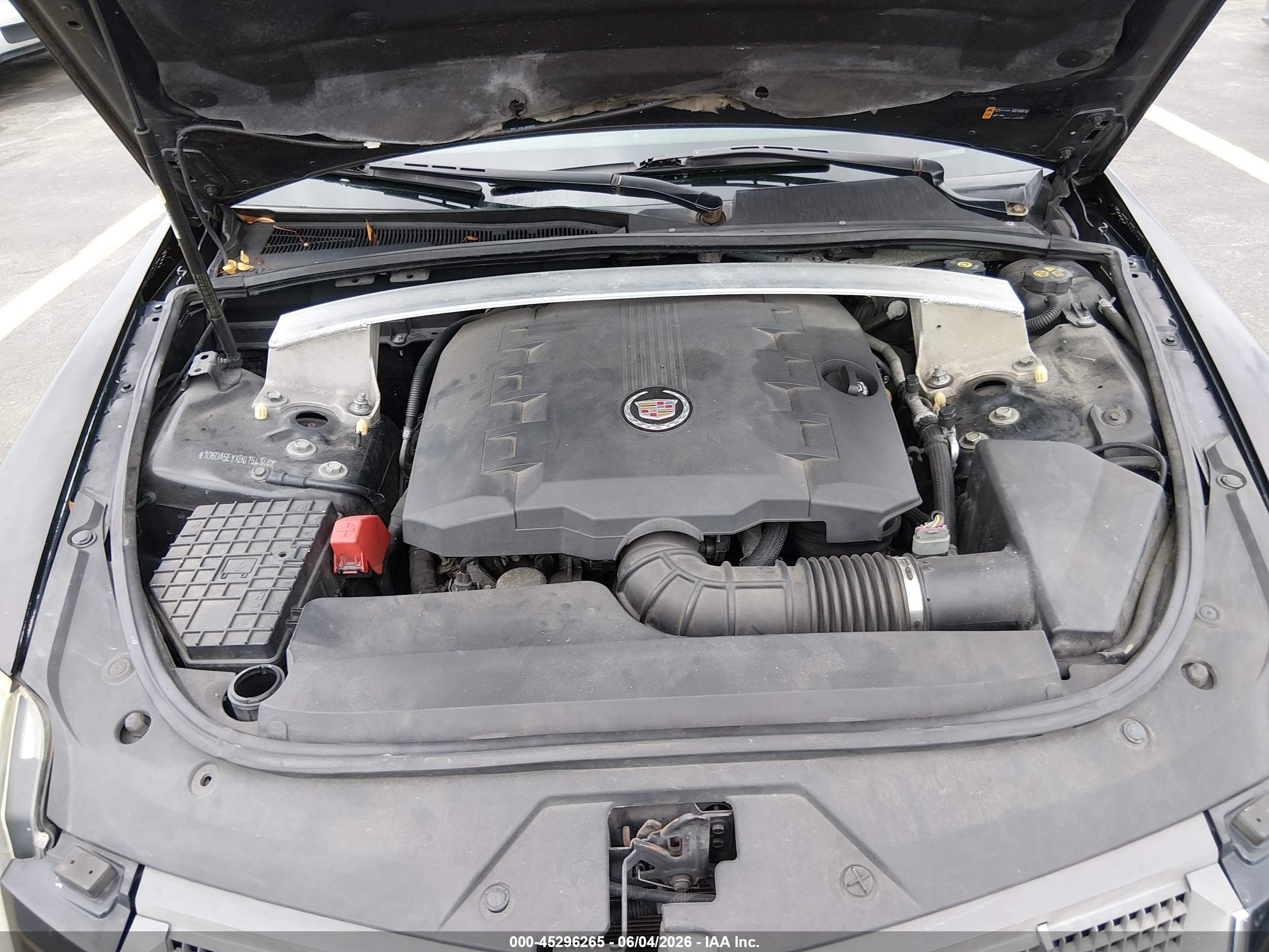 2011 Cadillac Cts Standard Black vin: 1G6DA5EYXB0154148