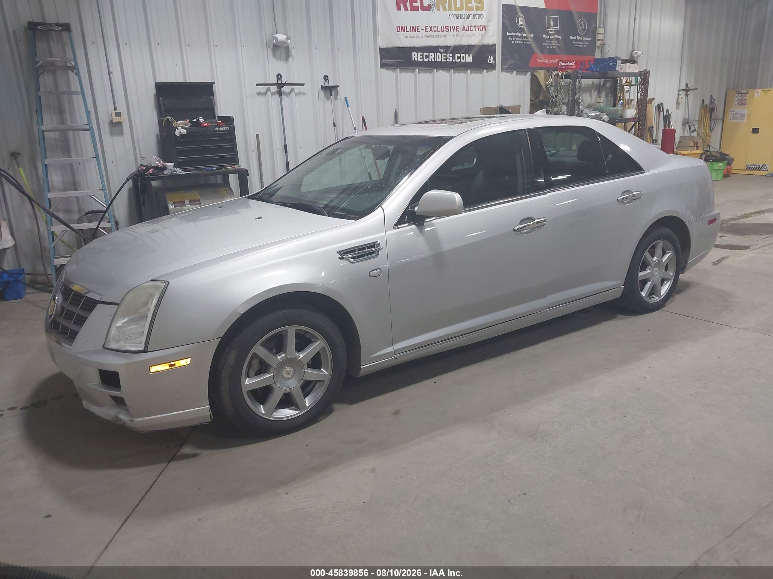 2009 Cadillac Sts Awd W/1sa Silver vin: 1G6DA67V490129717
