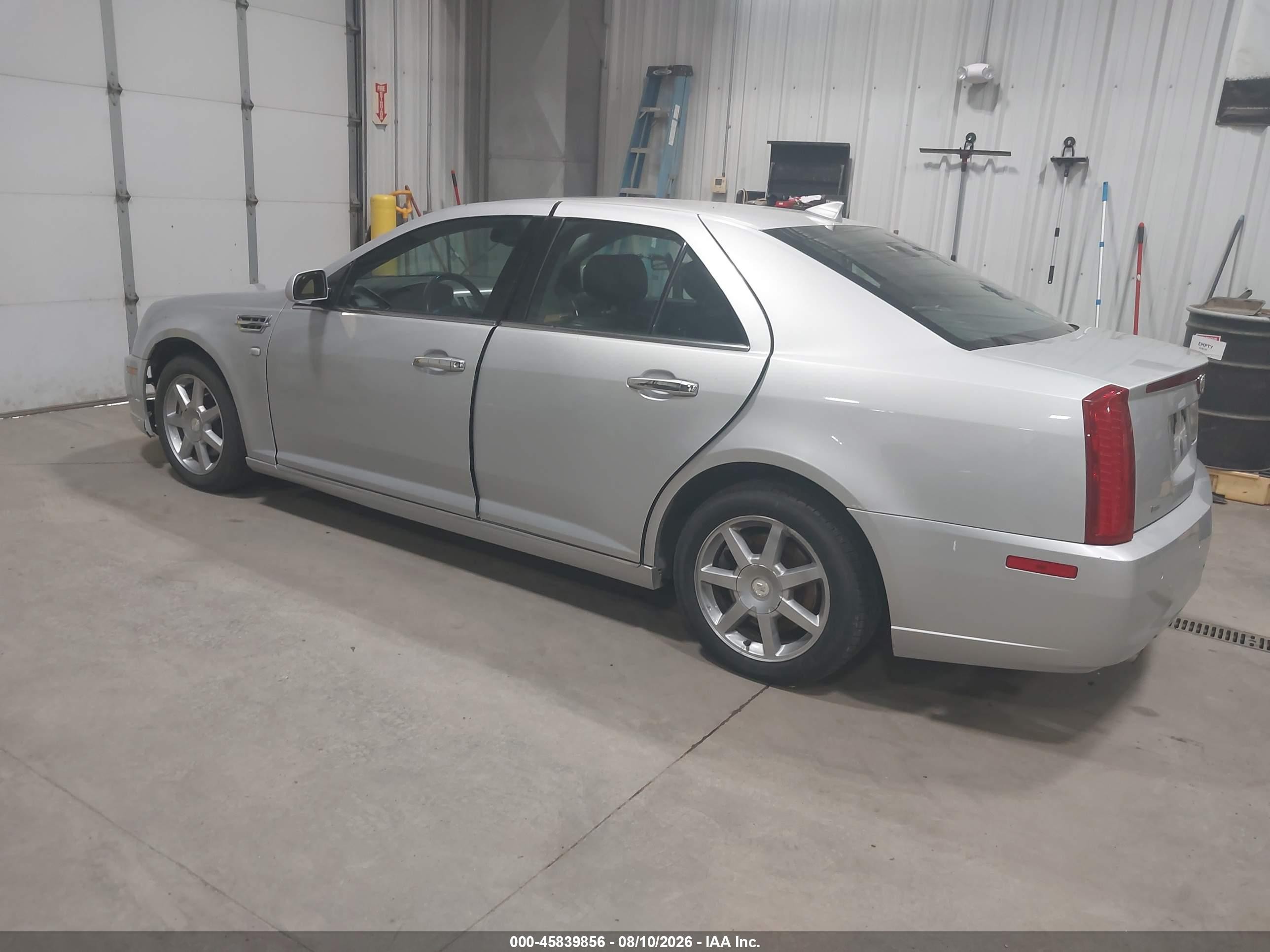 2009 Cadillac Sts Awd W/1sa Silver vin: 1G6DA67V490129717
