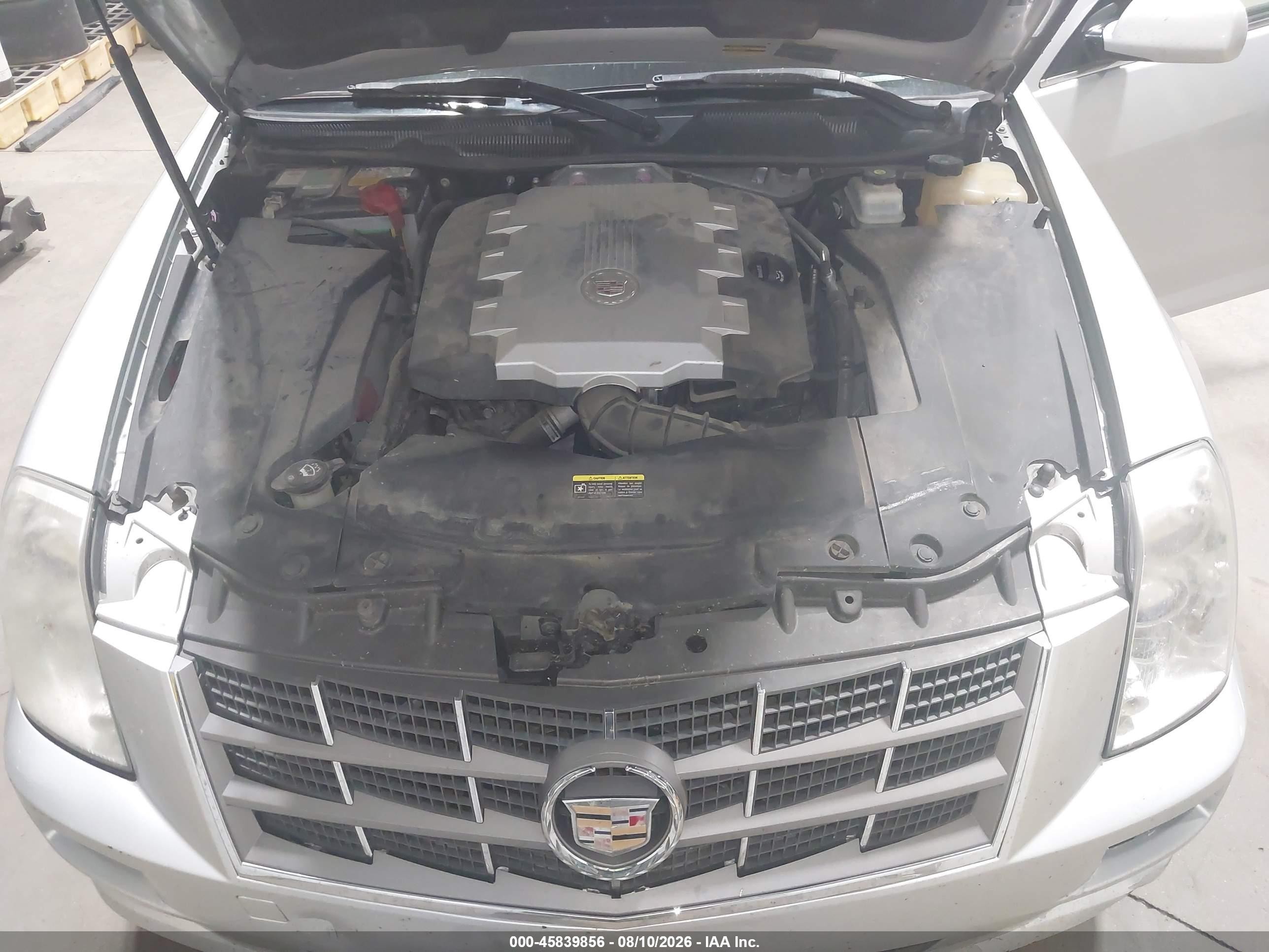2009 Cadillac Sts Awd W/1sa Silver vin: 1G6DA67V490129717