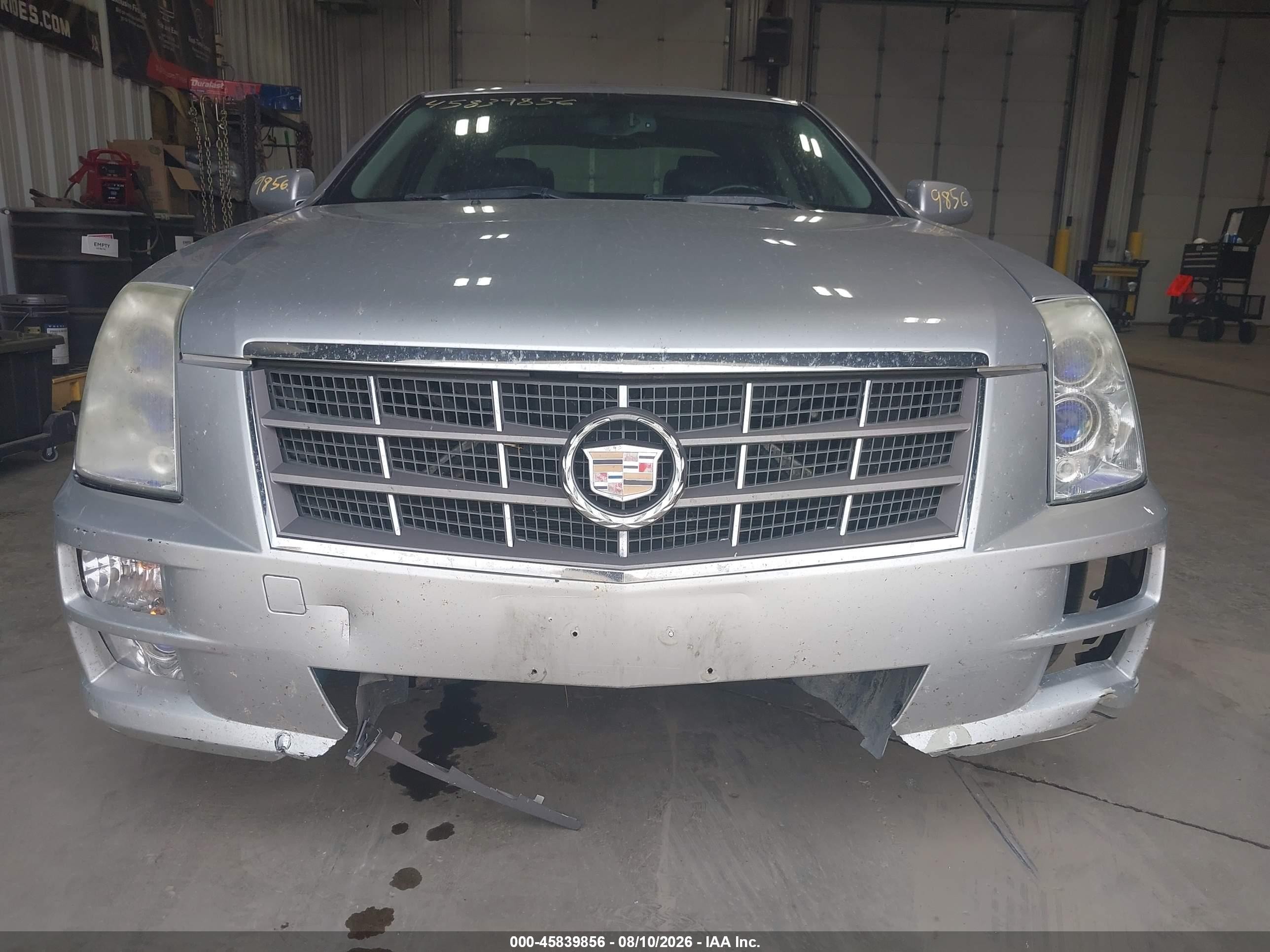 2009 Cadillac Sts Awd W/1sa Silver vin: 1G6DA67V490129717