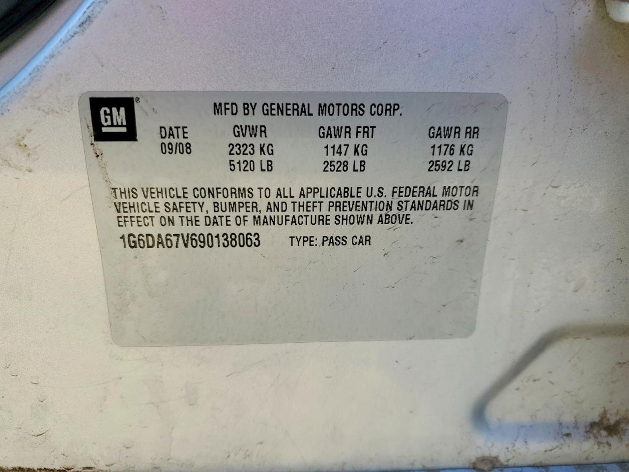 2009 Cadillac Sts Silver vin: 1G6DA67V690138063