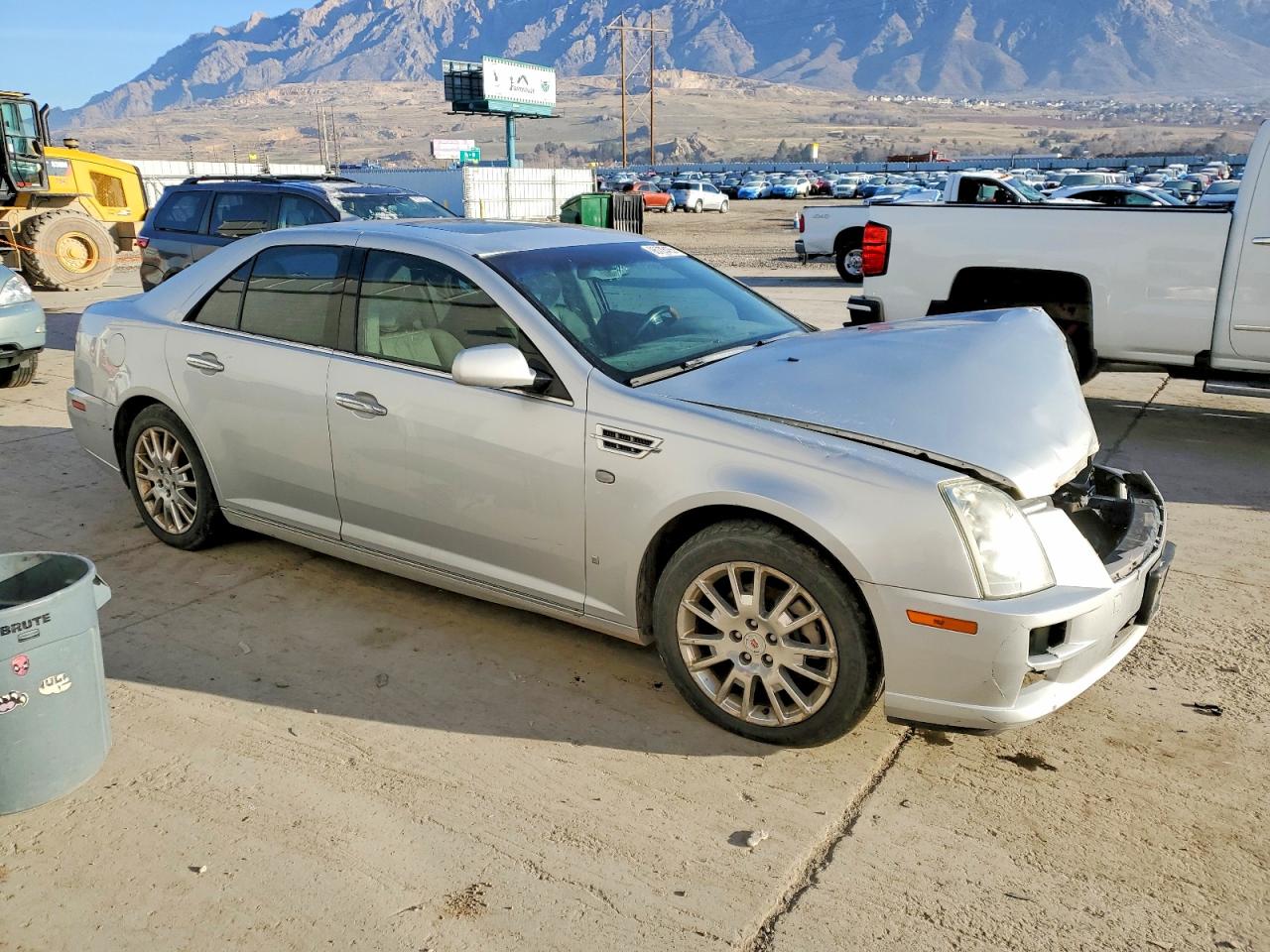 2009 Cadillac Sts Silver vin: 1G6DA67V690138063