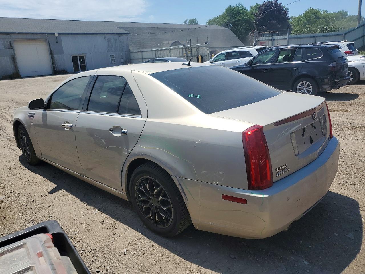2008 Cadillac Sts Beige vin: 1G6DA67V980210484