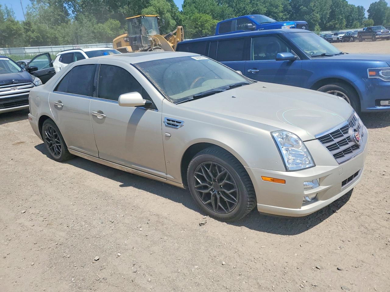 2008 Cadillac Sts Beige vin: 1G6DA67V980210484