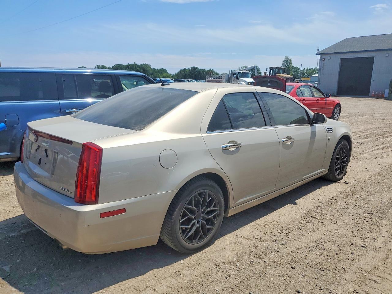 2008 Cadillac Sts Beige vin: 1G6DA67V980210484