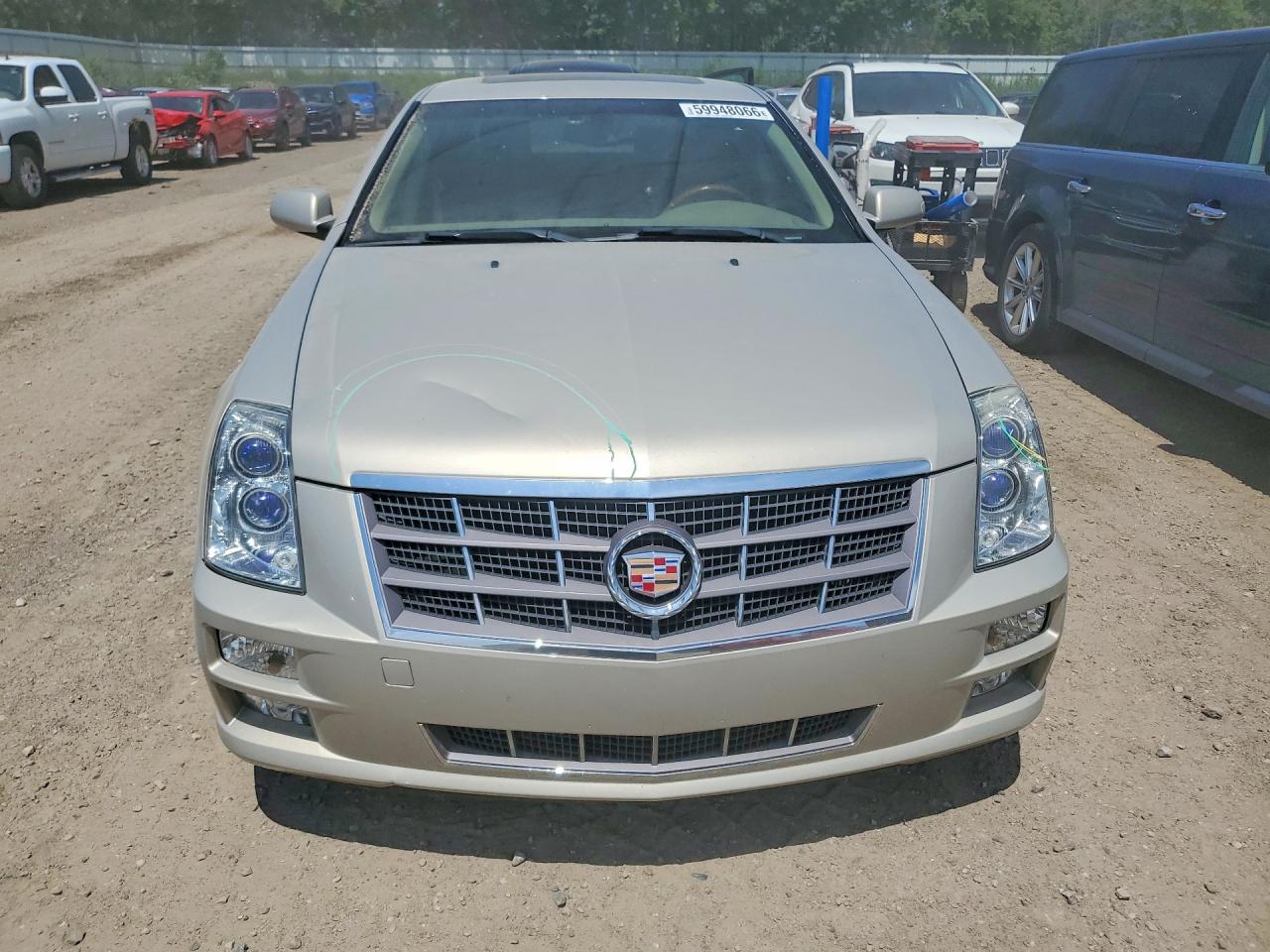 2008 Cadillac Sts Beige vin: 1G6DA67V980210484