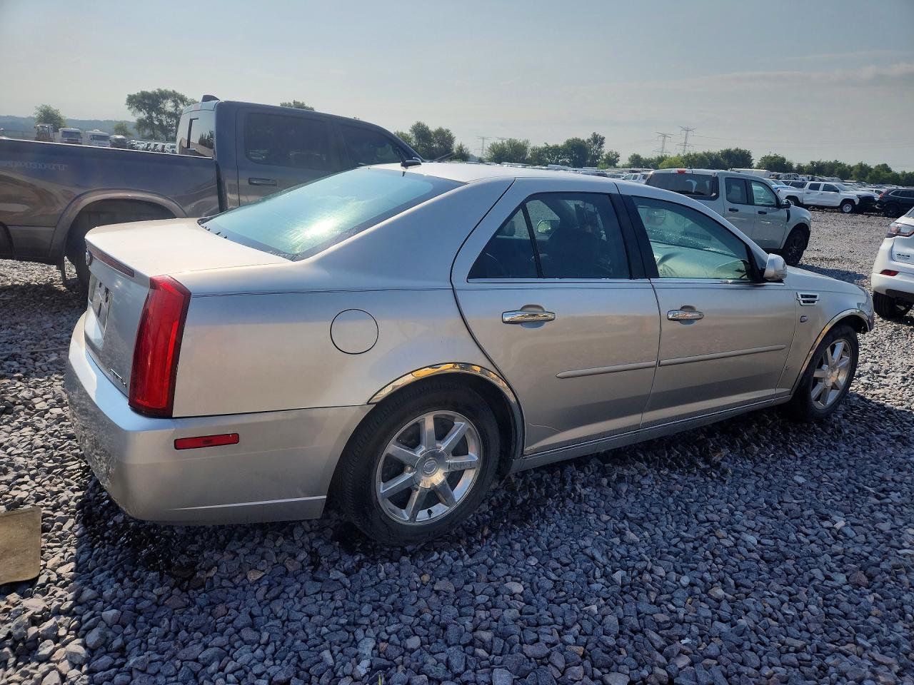 2008 Cadillac Sts Silver vin: 1G6DA67VX80174143