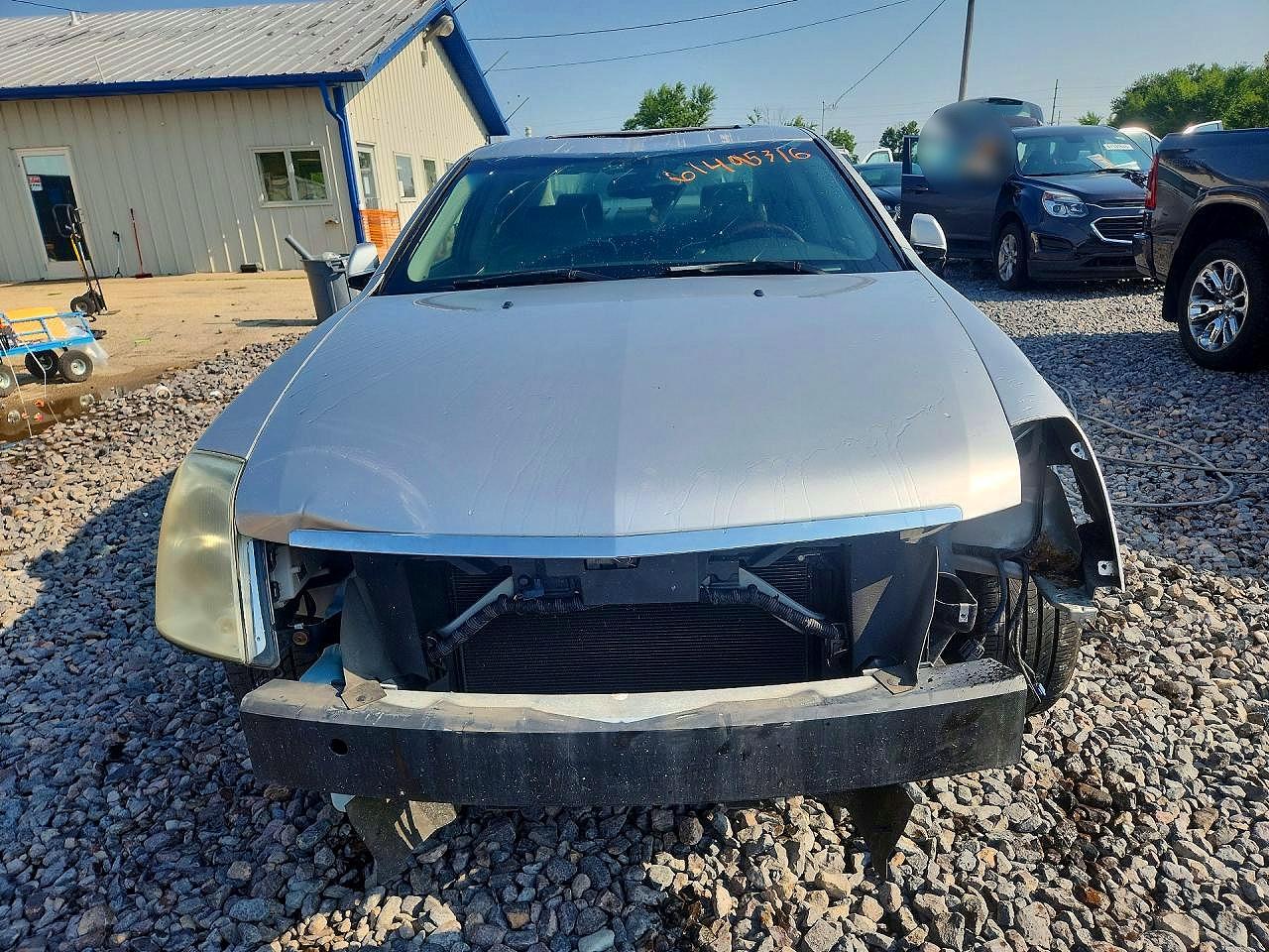 2008 Cadillac Sts Silver vin: 1G6DA67VX80174143