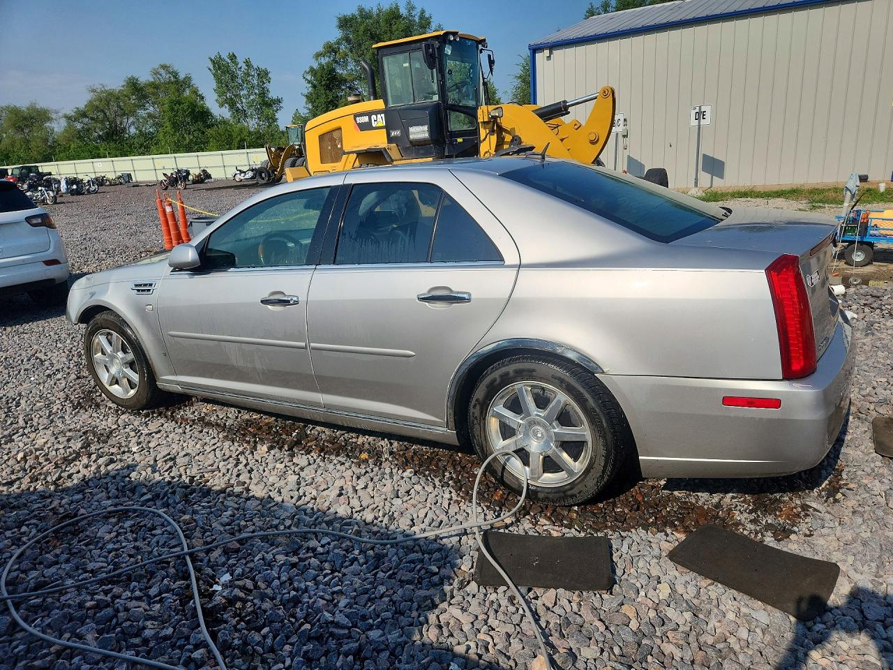 2008 Cadillac Sts Silver vin: 1G6DA67VX80174143