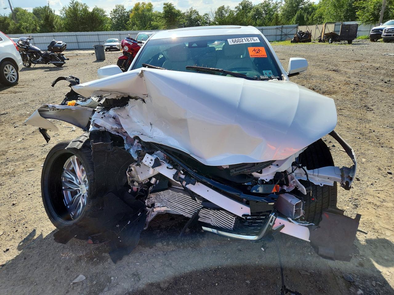 2025 Cadillac Ct4 Premium Luxury White vin: 1G6DB5RK0S0115877