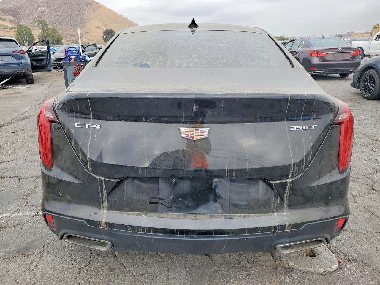 2021 Cadillac Ct4 Premium Luxury Black vin: 1G6DB5RK5M0111178