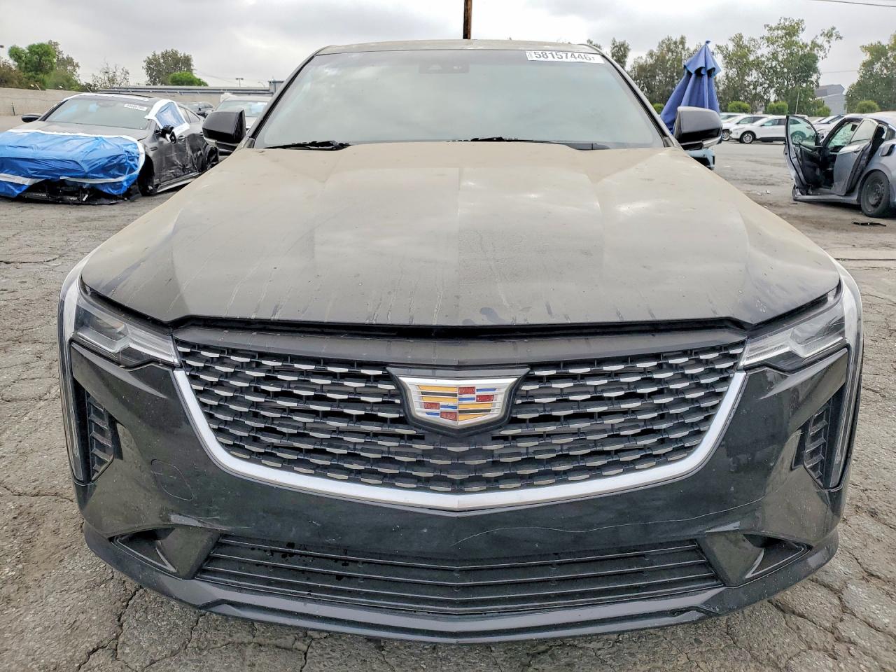 2021 Cadillac Ct4 Premium Luxury Black vin: 1G6DB5RK5M0111178