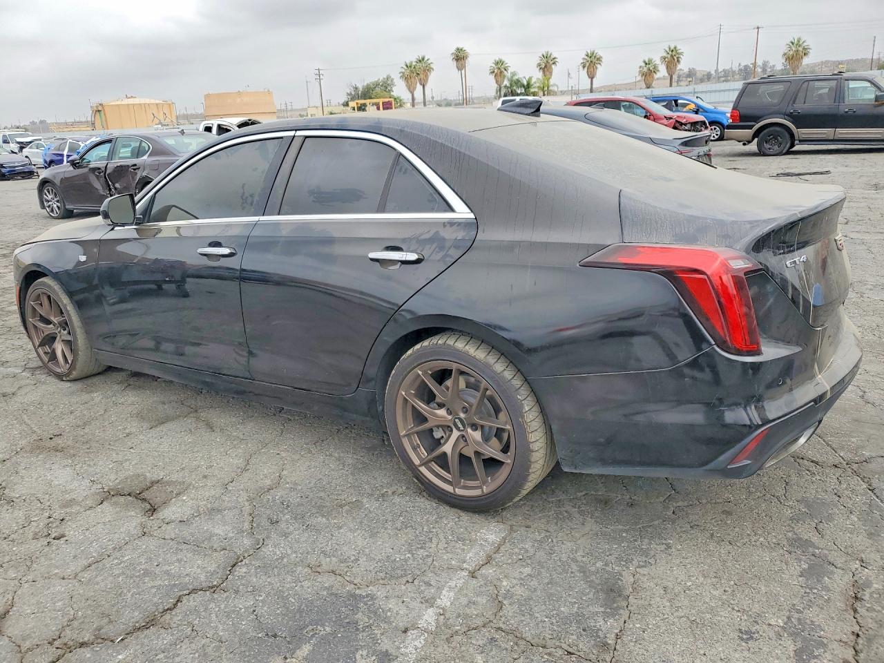 2021 Cadillac Ct4 Premium Luxury Black vin: 1G6DB5RK5M0111178