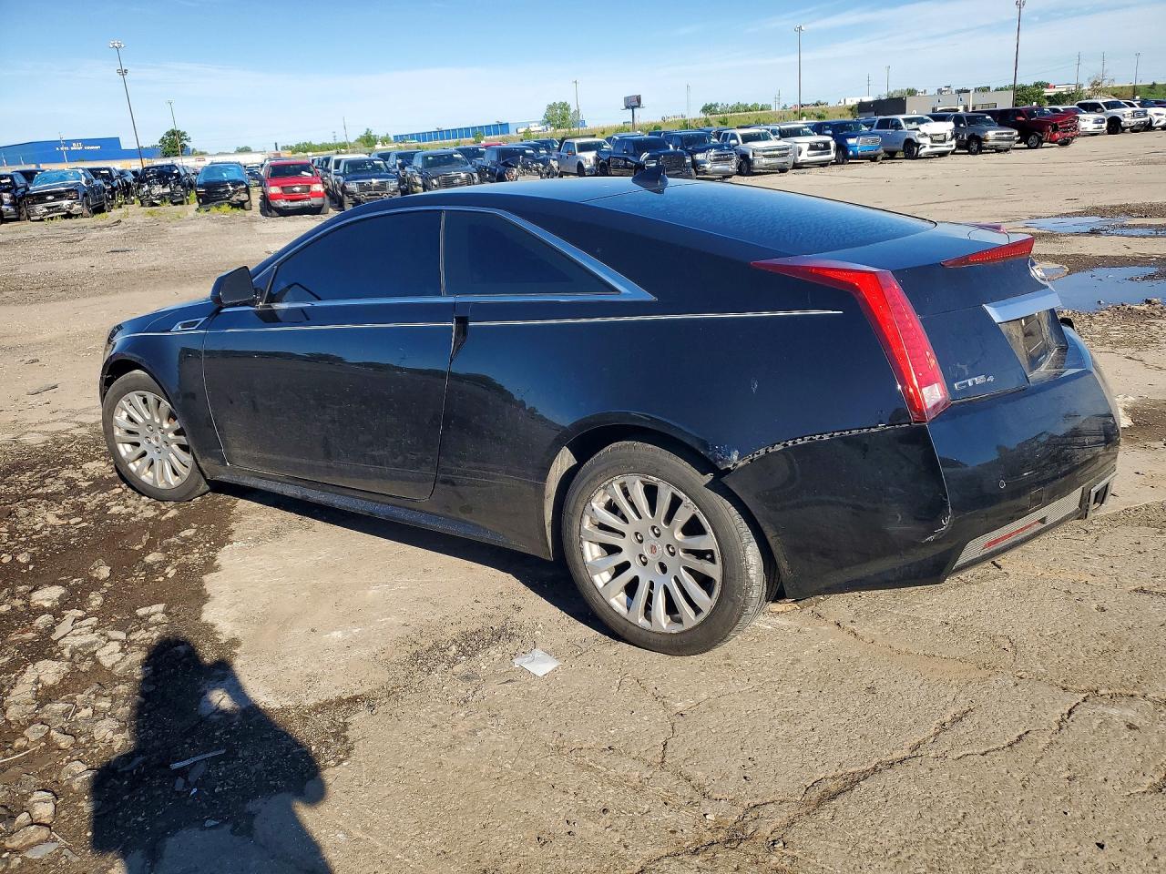 2013 Cadillac Cts Black vin: 1G6DC1E31D0110596
