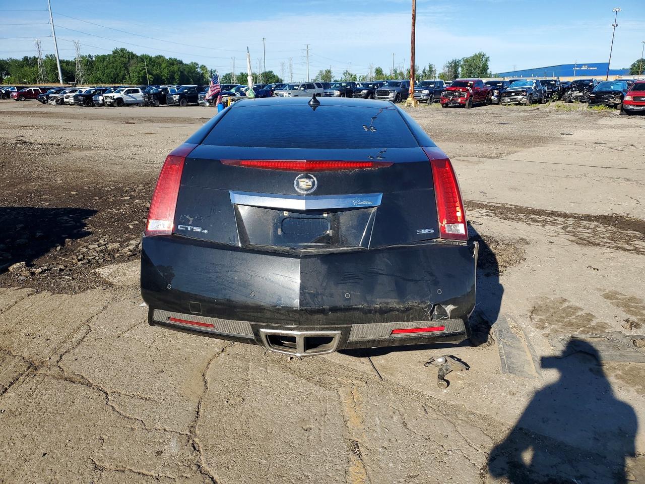 2013 Cadillac Cts Black vin: 1G6DC1E31D0110596