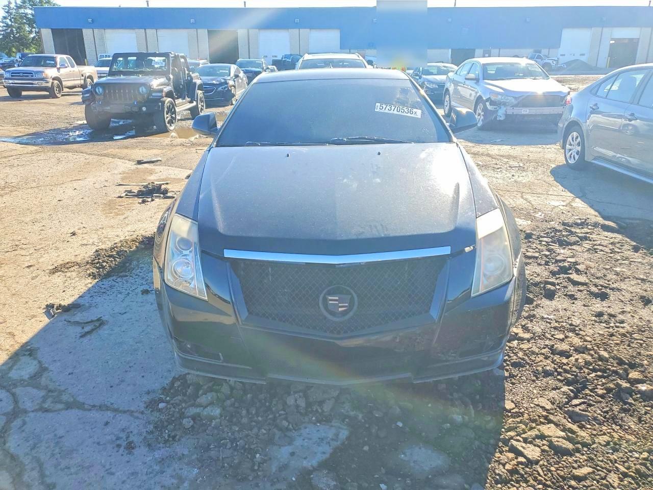 2013 Cadillac Cts Black vin: 1G6DC1E31D0110596