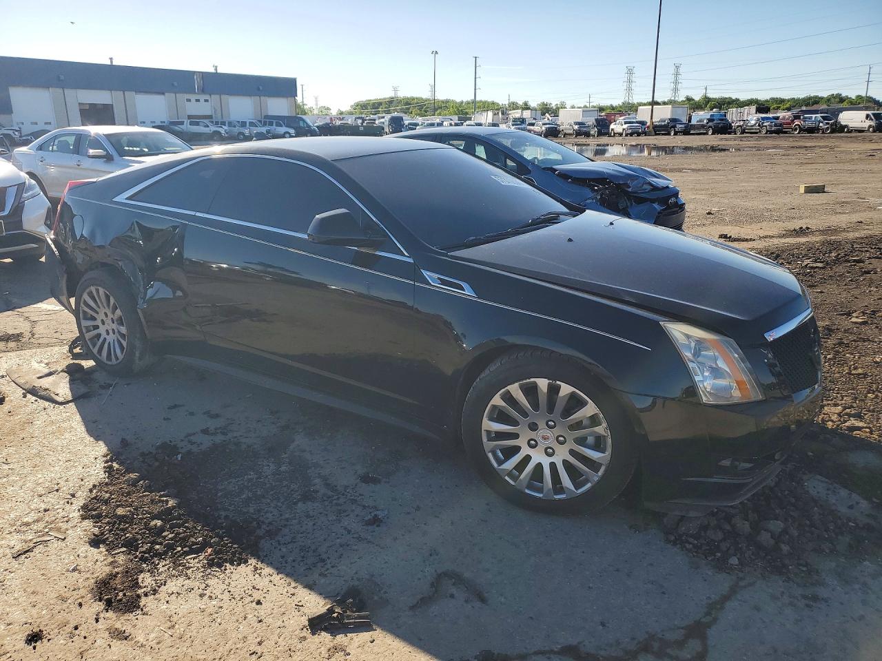 2013 Cadillac Cts Black vin: 1G6DC1E31D0110596