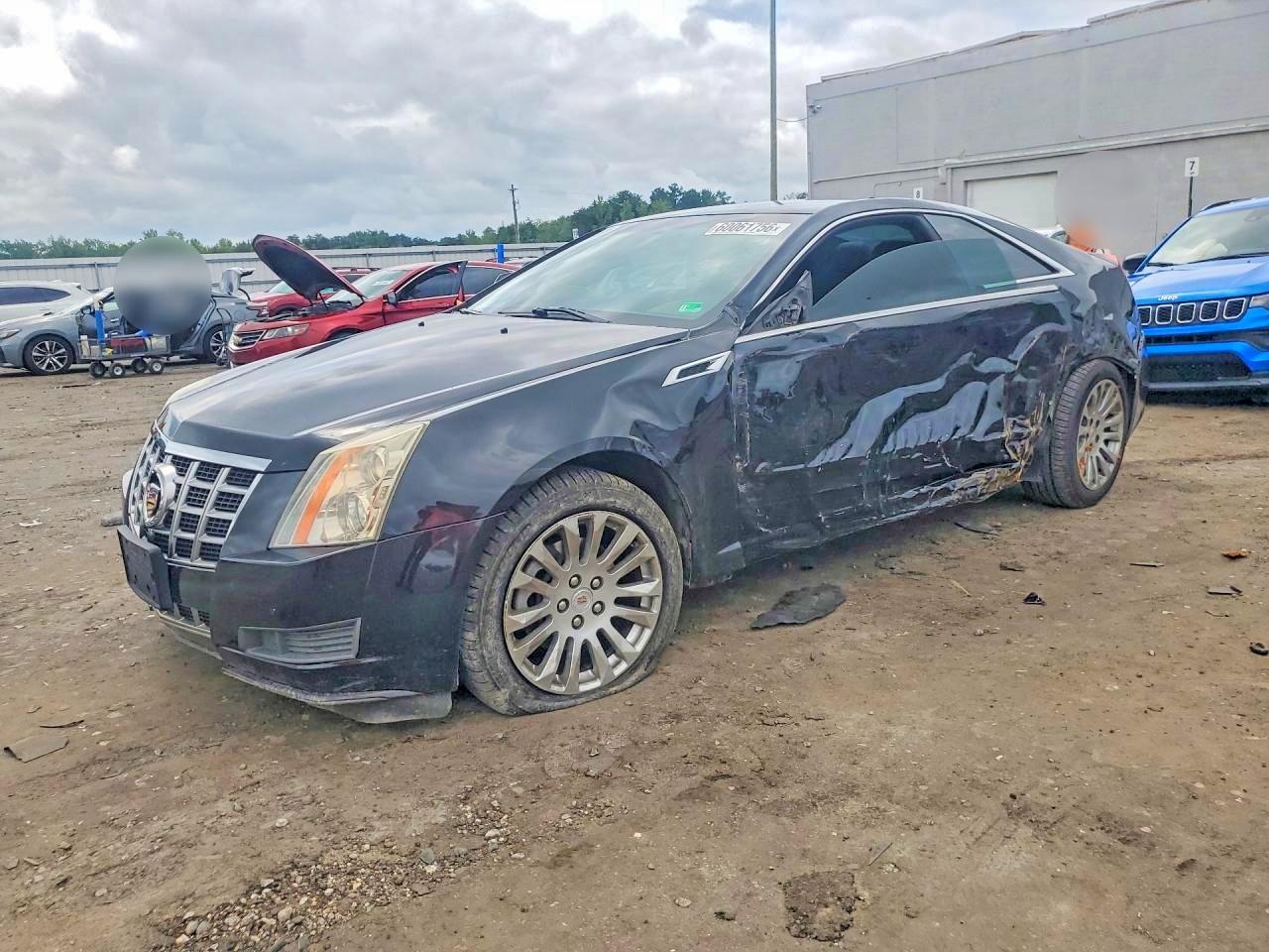 2013 Cadillac Cts Black vin: 1G6DC1E31D0138320
