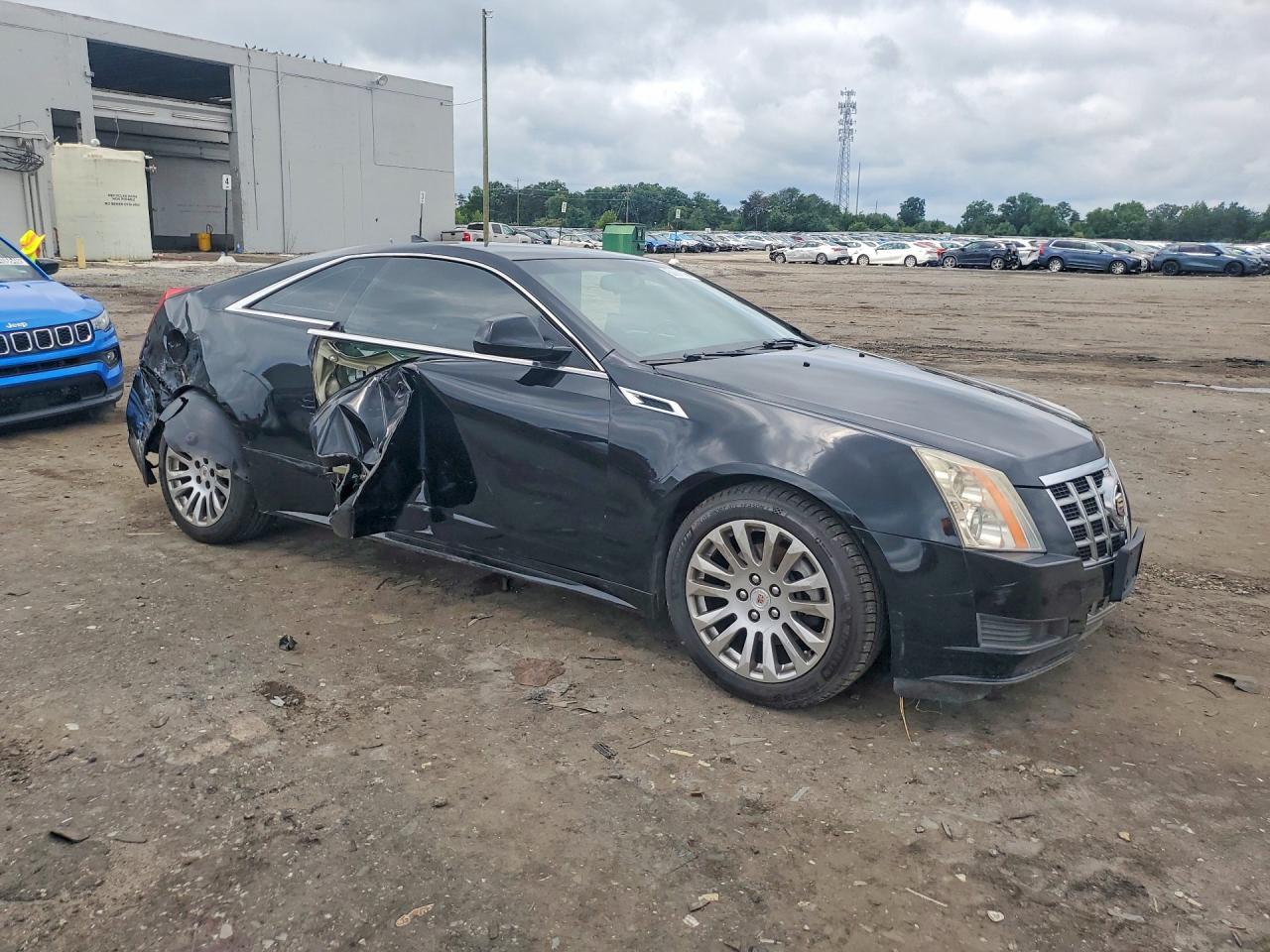 2013 Cadillac Cts Black vin: 1G6DC1E31D0138320