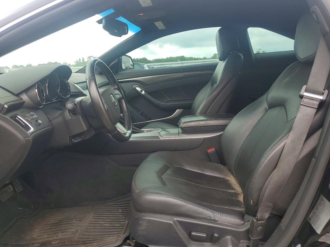 2013 Cadillac Cts Black vin: 1G6DC1E31D0138320
