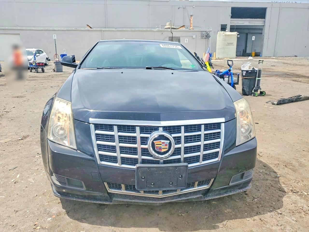 2013 Cadillac Cts Black vin: 1G6DC1E31D0138320