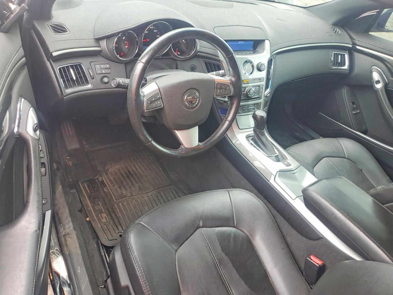 2013 Cadillac Cts Black vin: 1G6DC1E31D0138320