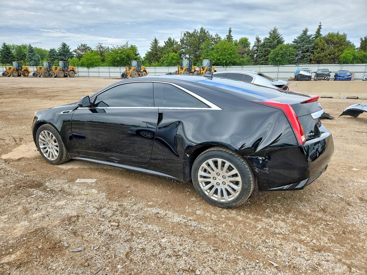 2012 Cadillac Cts Black vin: 1G6DC1E32C0132105