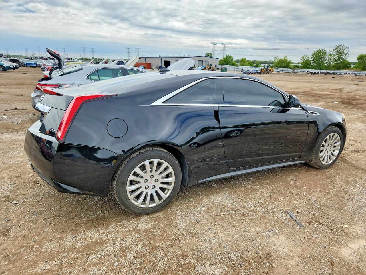 2012 Cadillac Cts Black vin: 1G6DC1E32C0132105