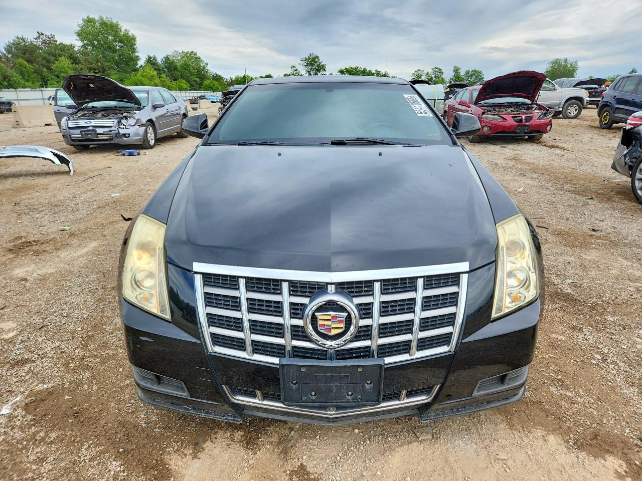 2012 Cadillac Cts Black vin: 1G6DC1E32C0132105