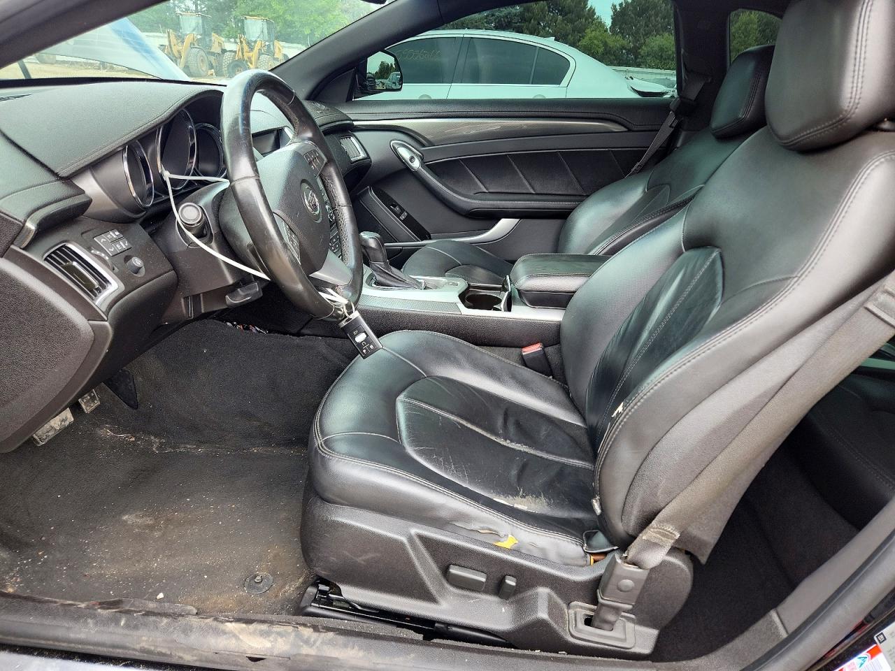 2012 Cadillac Cts Black vin: 1G6DC1E32C0132105
