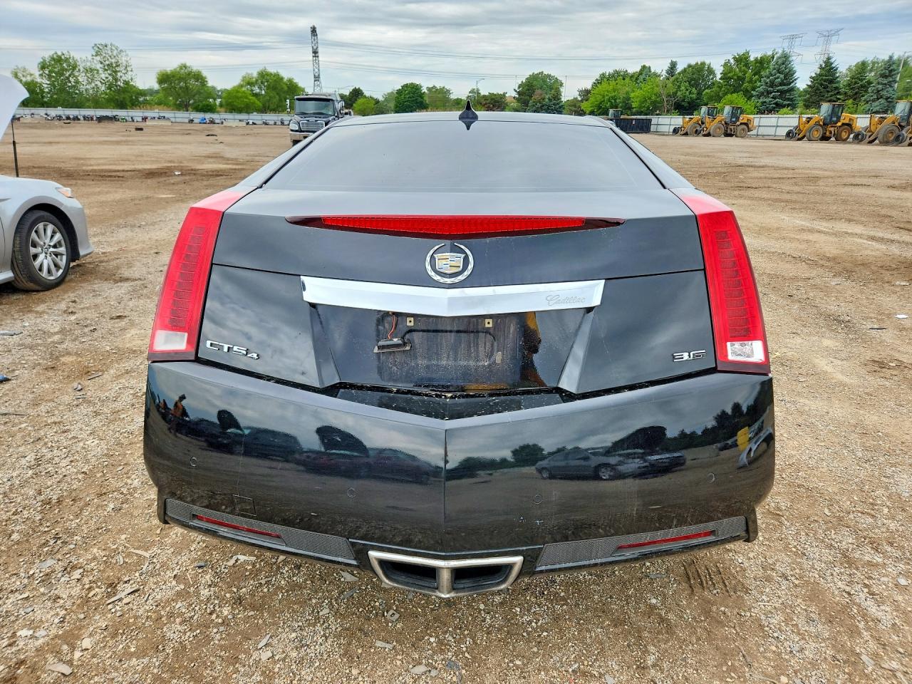 2012 Cadillac Cts Black vin: 1G6DC1E32C0132105
