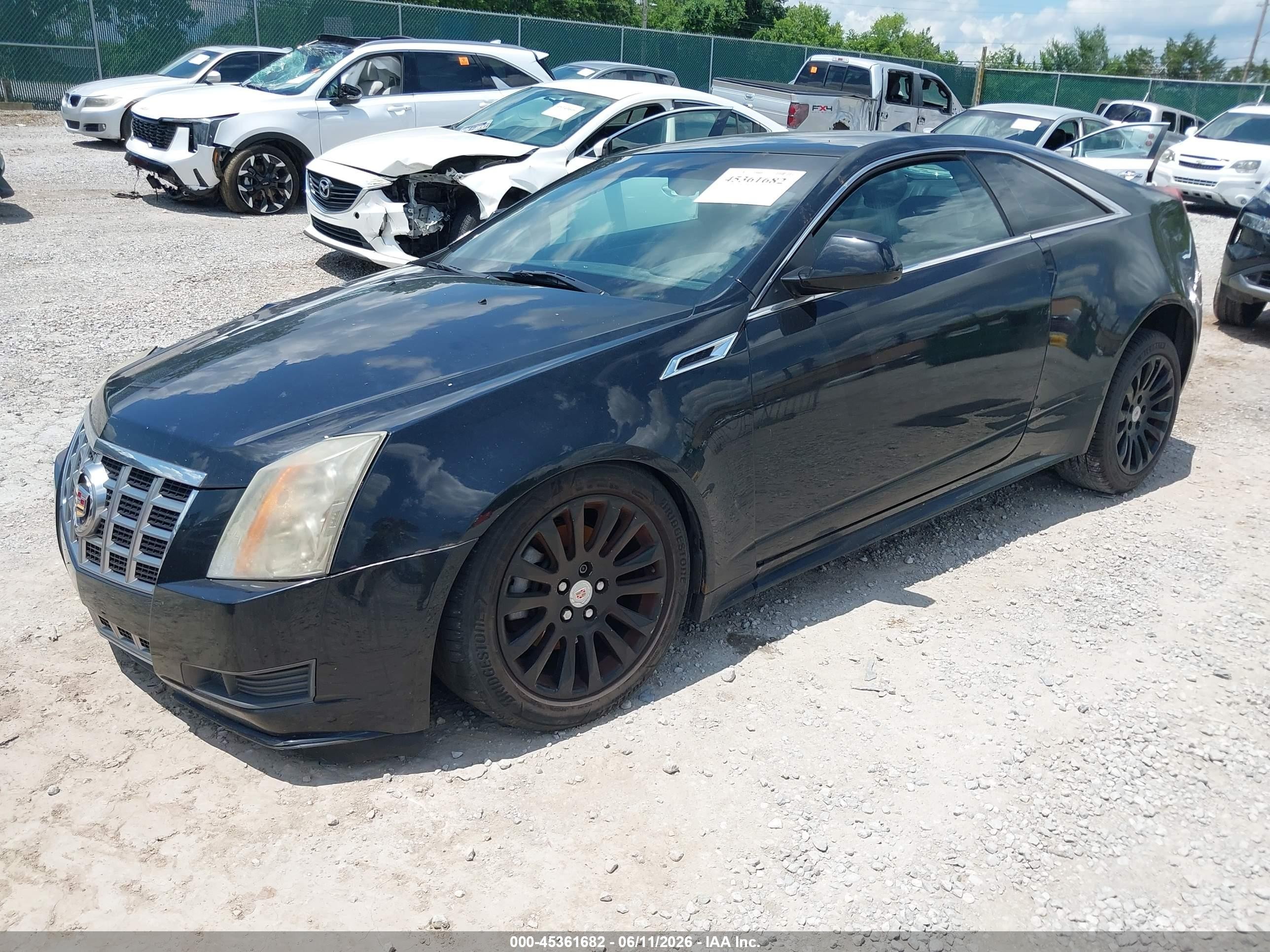 2013 Cadillac Cts Standard Черный vin: 1G6DC1E34D0109281