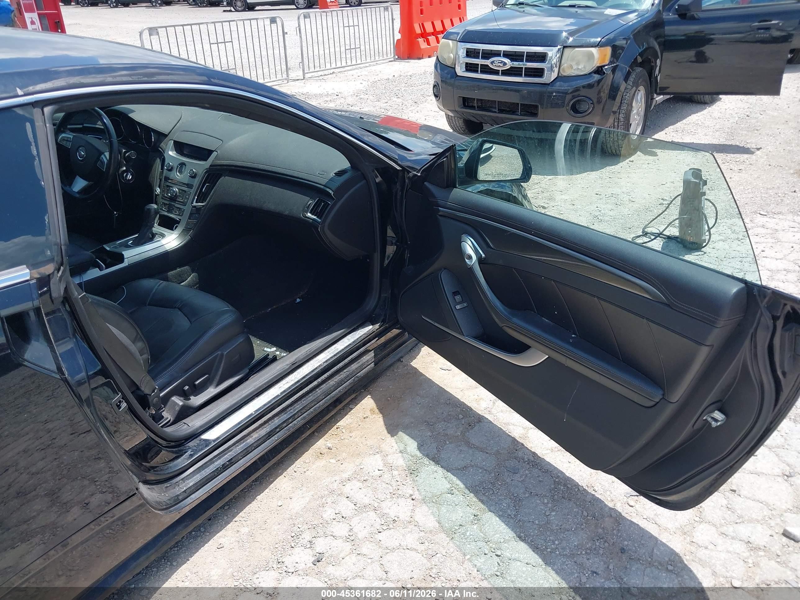 2013 Cadillac Cts Standard Черный vin: 1G6DC1E34D0109281