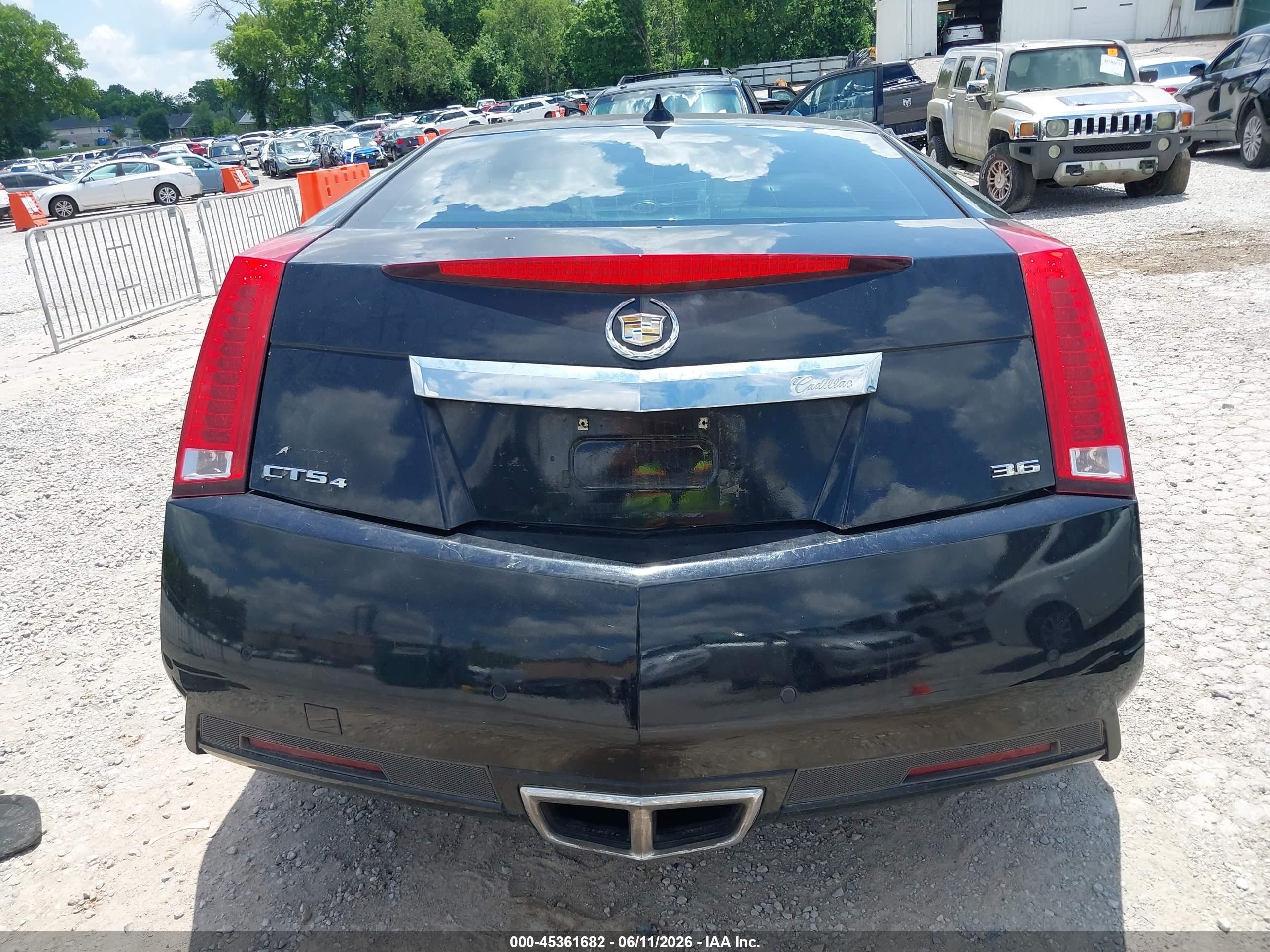 2013 Cadillac Cts Standard Черный vin: 1G6DC1E34D0109281