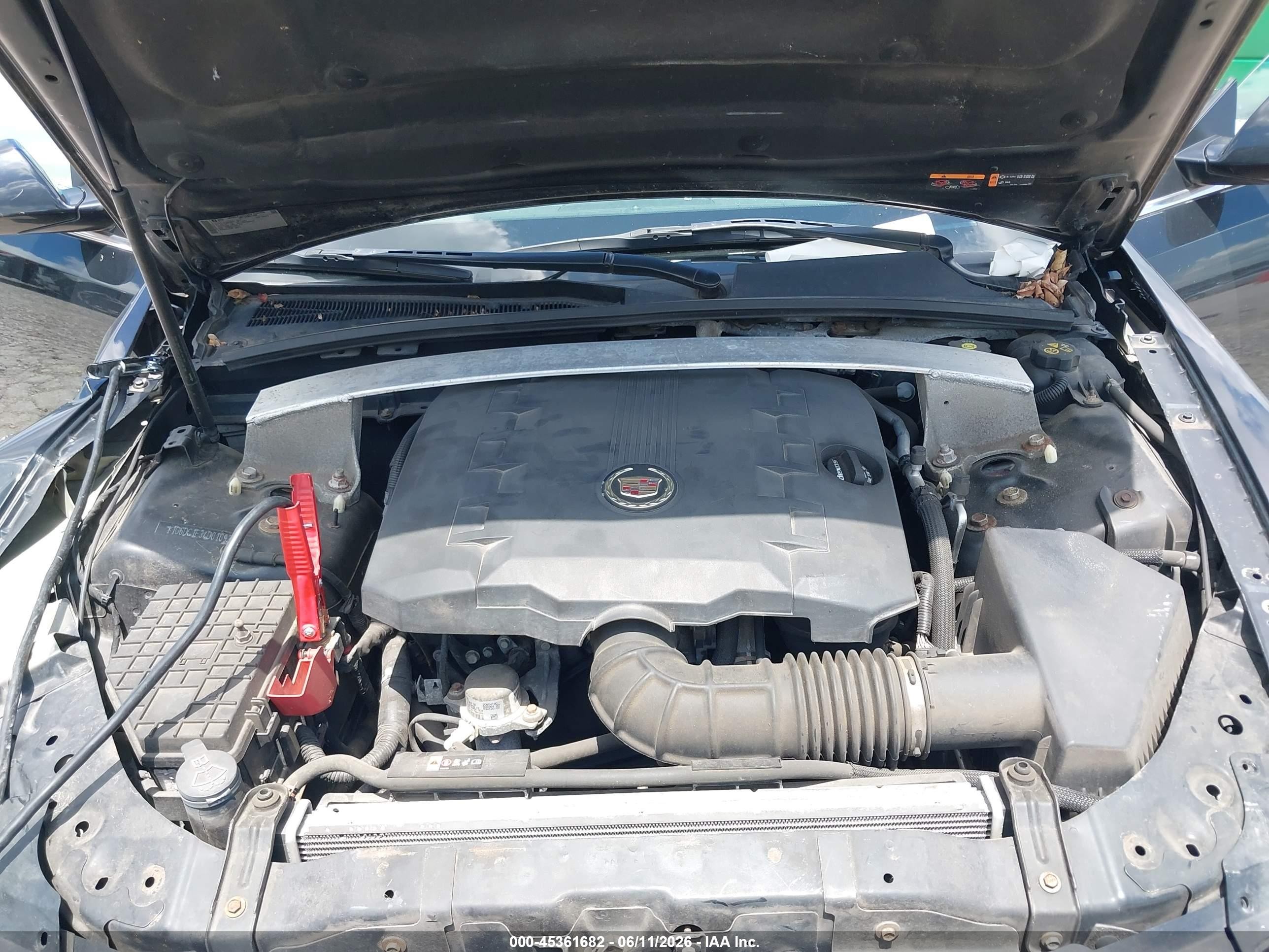 2013 Cadillac Cts Standard Черный vin: 1G6DC1E34D0109281