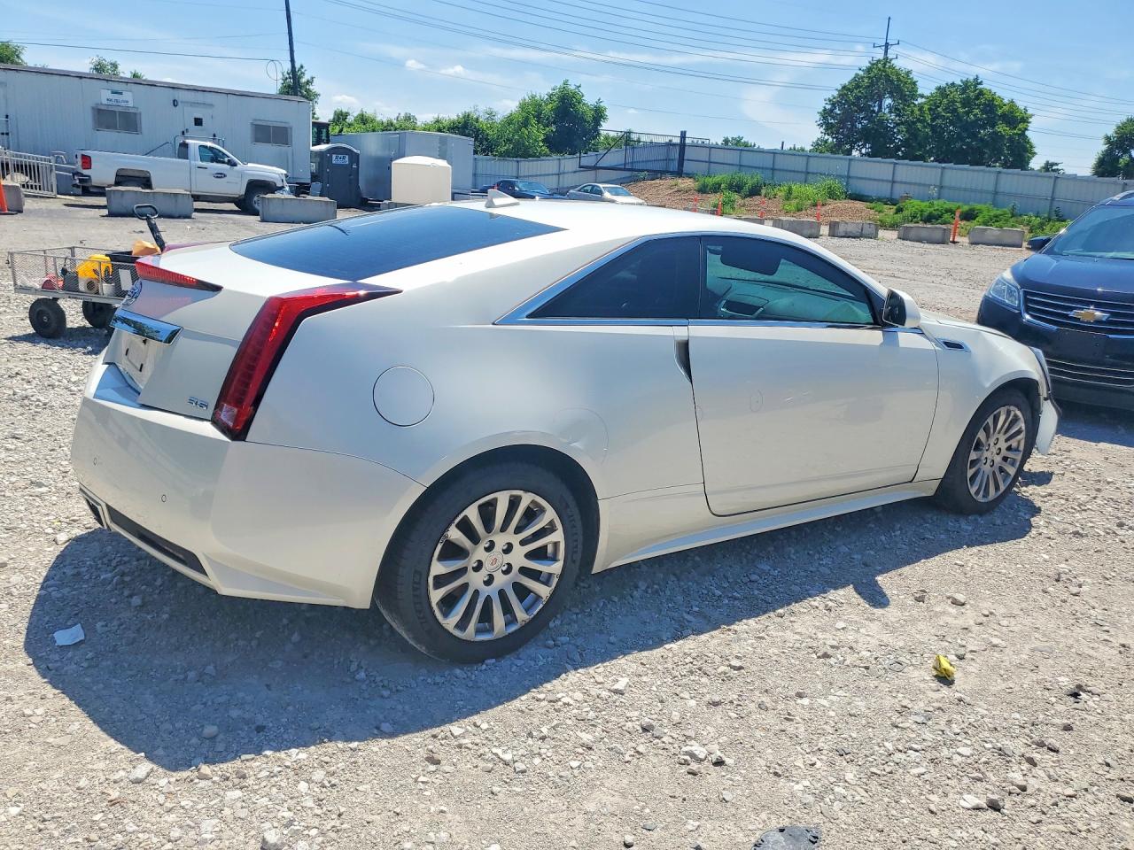 2013 Cadillac Cts Awd White vin: 1G6DC1E35D0171501