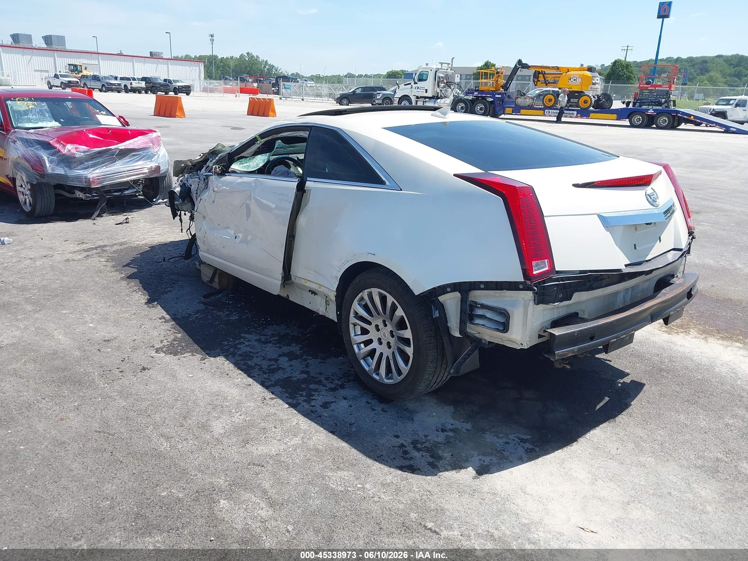 2014 Cadillac Cts Performance White vin: 1G6DC1E36E0107937