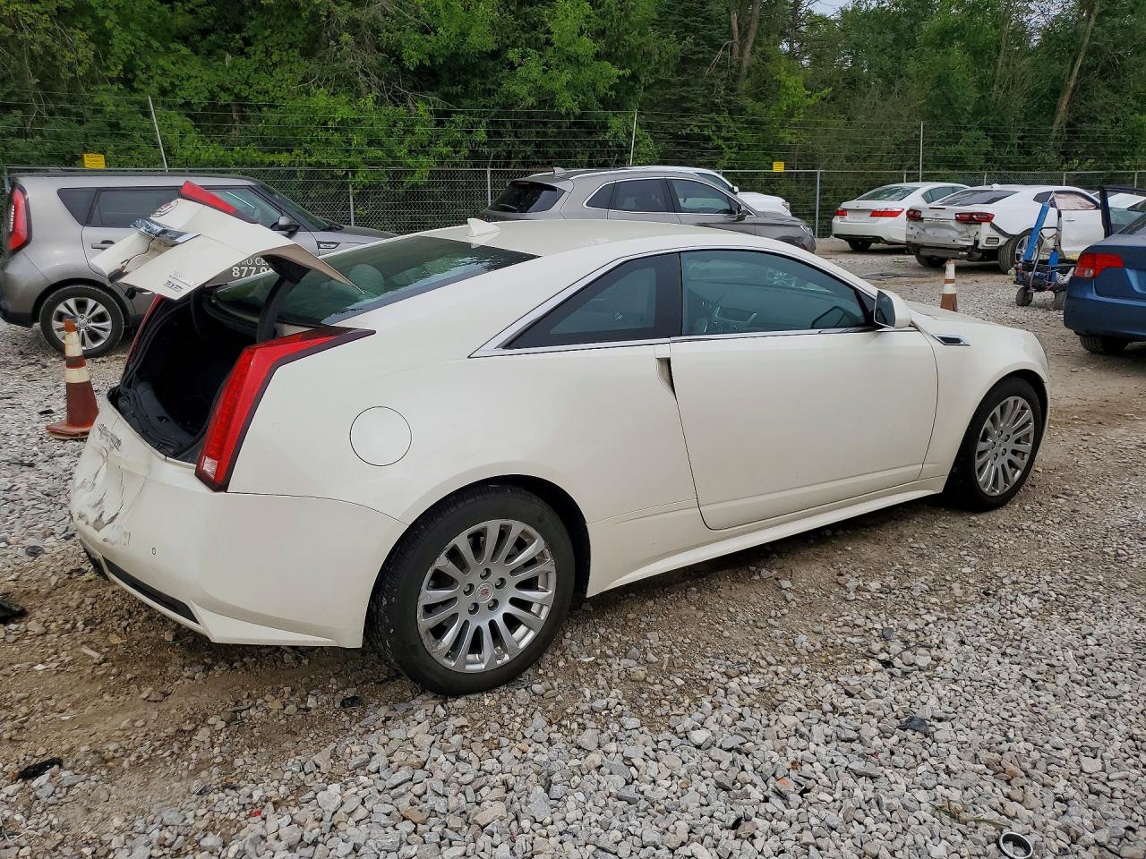 2013 Cadillac Cts White vin: 1G6DC1E37D0104088