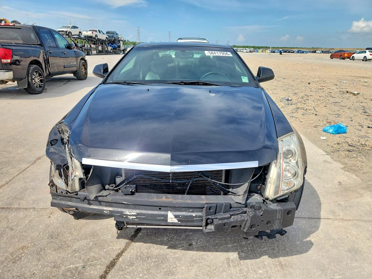 2013 Cadillac Cts Черный vin: 1G6DC1E38D0115990