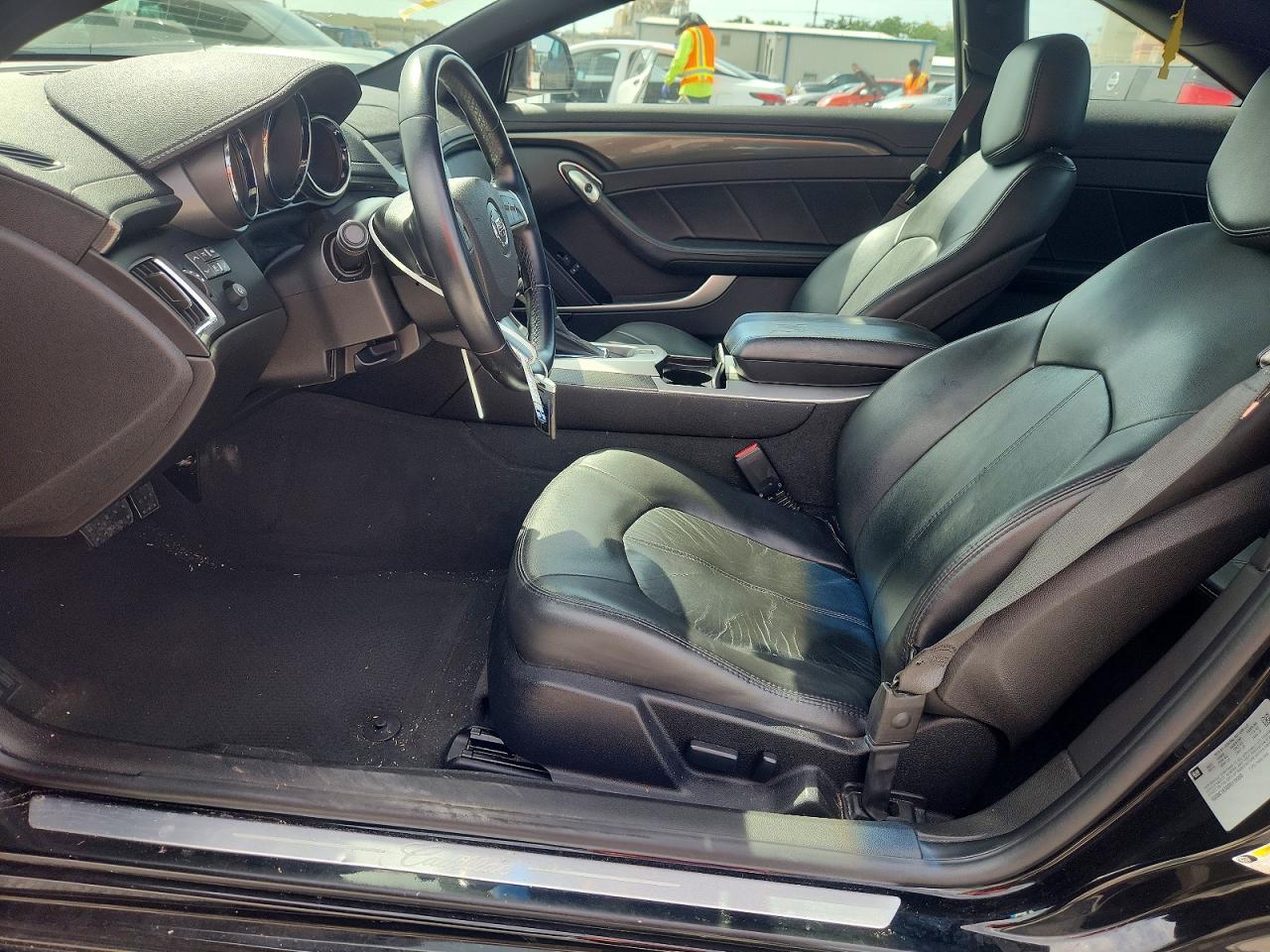 2013 Cadillac Cts Черный vin: 1G6DC1E38D0115990