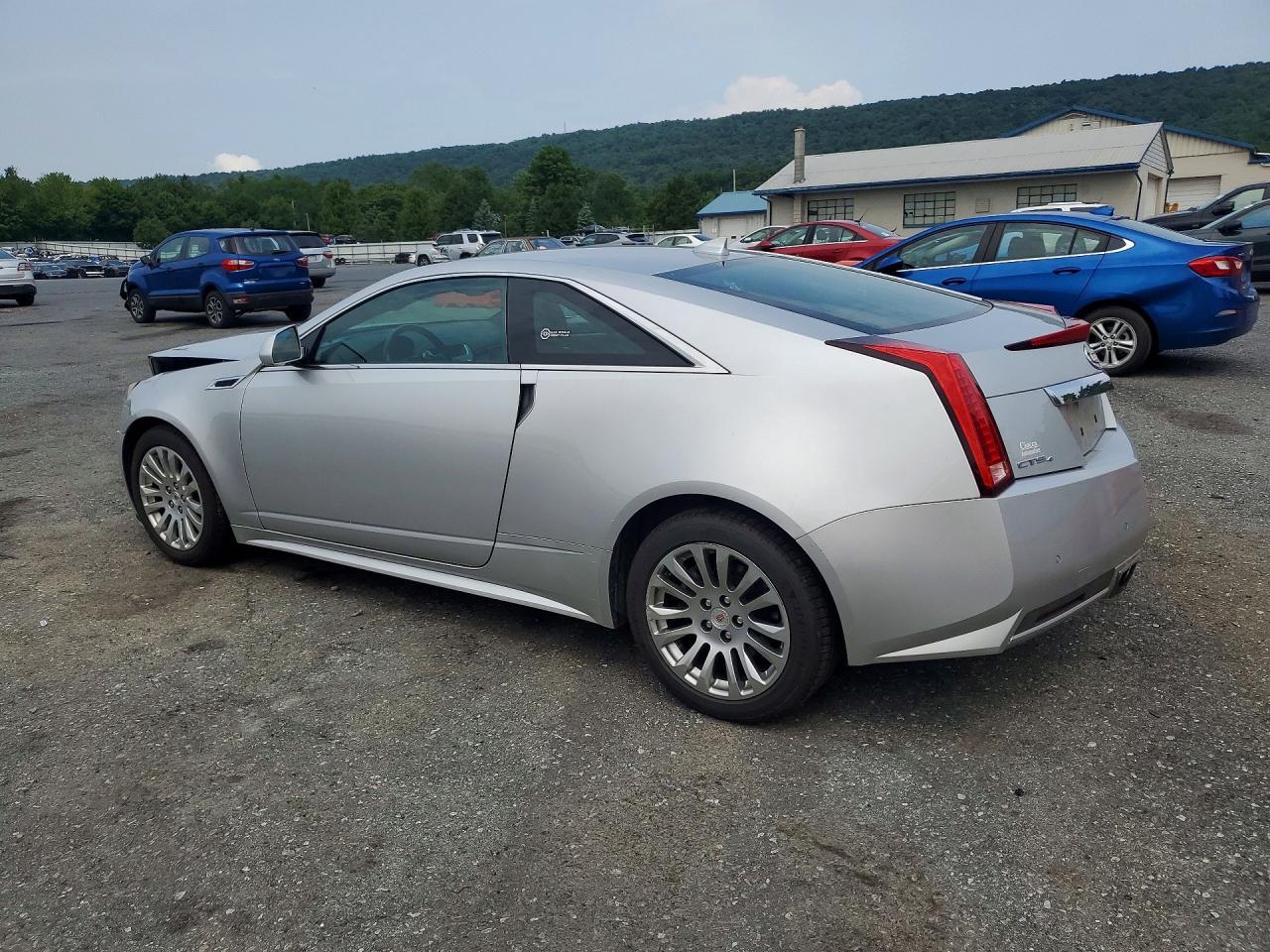 2013 Cadillac Cts Silver vin: 1G6DC1E39D0132443