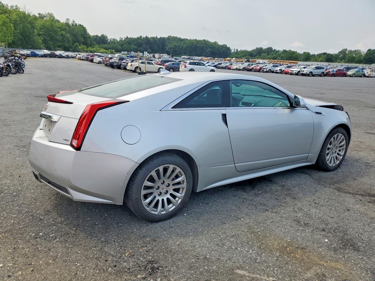 2013 Cadillac Cts Silver vin: 1G6DC1E39D0132443