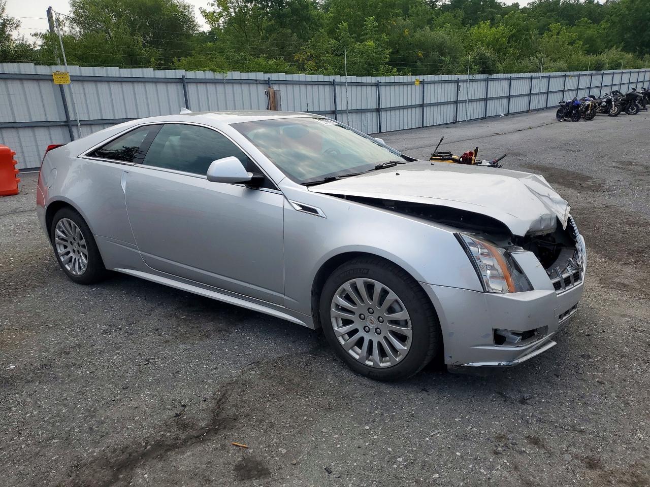 2013 Cadillac Cts Silver vin: 1G6DC1E39D0132443