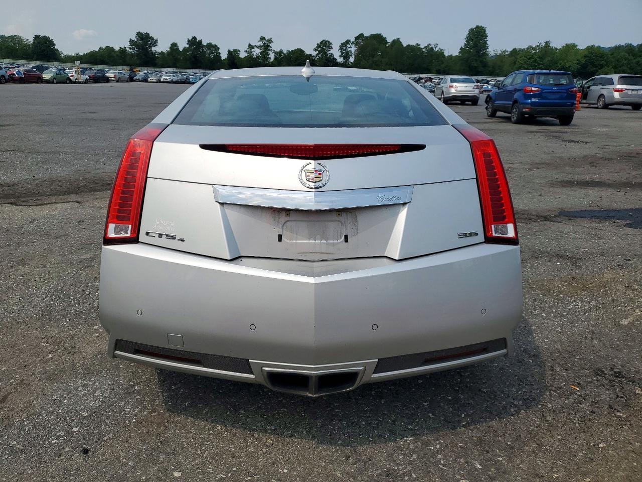 2013 Cadillac Cts Silver vin: 1G6DC1E39D0132443